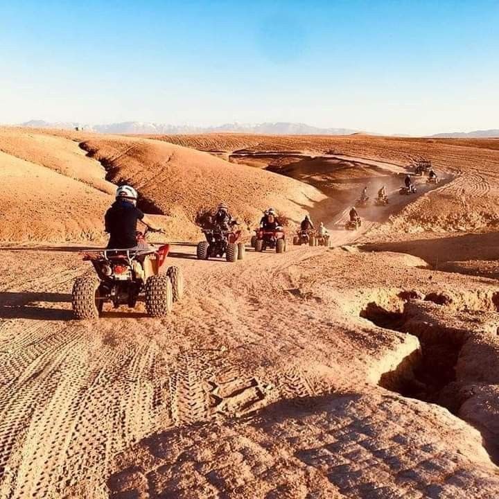Sunset Magical in Desert Agafay